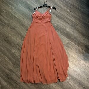 David’s Bridal Mauve Bridesmaids Dress